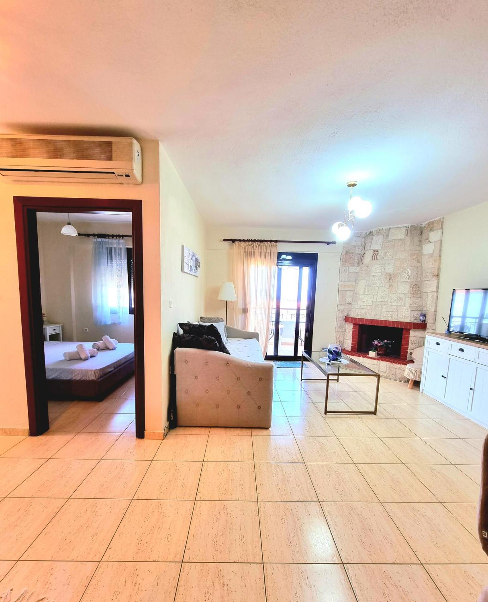 Nice Apartment With Amazing Views Kriopigi Zimmer foto